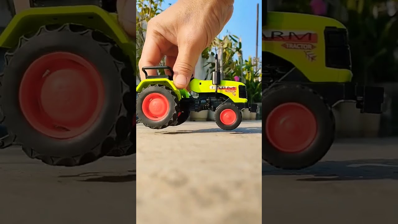 Tractor Scale Model Miniature Swaraj Sonalika Eicher Mahindra HMT Mud Offroad Farming Diecast