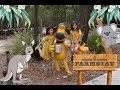 Our adventures at Paradise Country Australian Theme Park, including exclusive Farmstay activities!