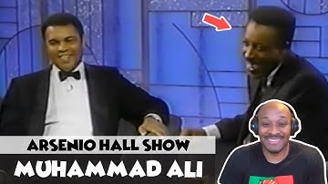 Muhammad Ali, Mike Tyson, Sugar Ray Leonard ARSENIO HALL REACTION