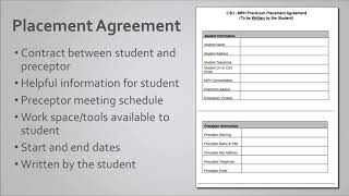 How to get approval for your practicum