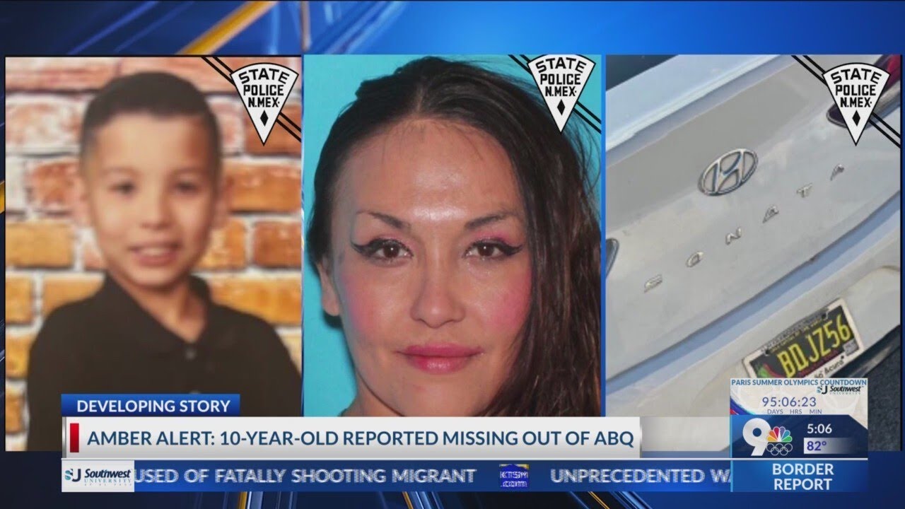Amber Alert for missing 10-year-old in Albuquerque - YouTube