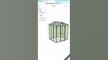 Parametric Greenhouse 3D Configurator | DynaMaker
