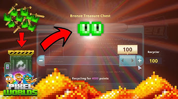 recycling is OP!? | Pixel Worlds