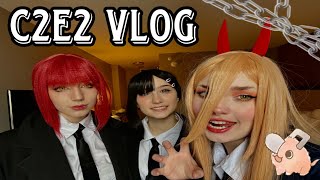 C2E2 2023 VLOG ⋆｡°✩  CHAINSAW MAN & DEMON SLAYER COSPLAY