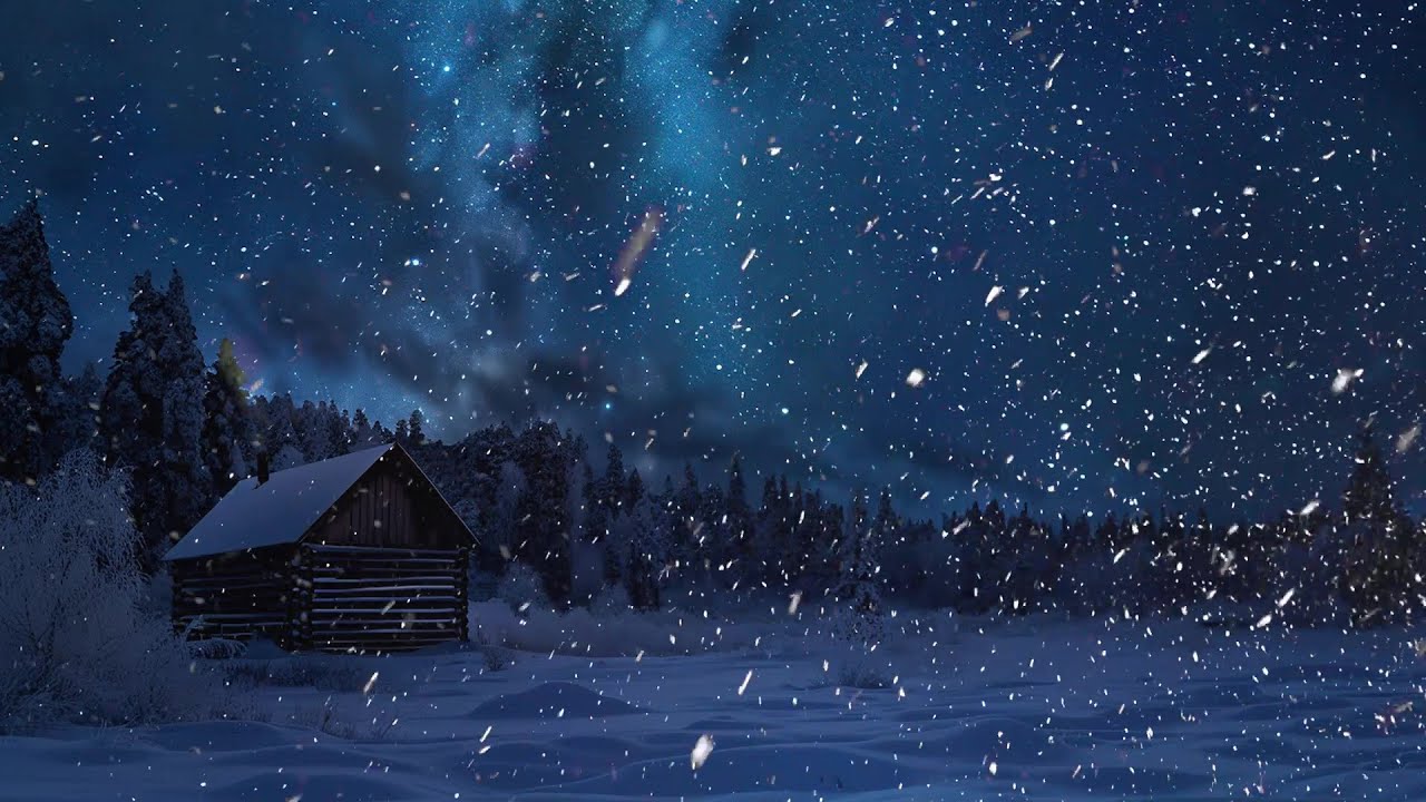 Heavy Snowstorm & Howling Winds for Restful Sleep - Winter Storm ...