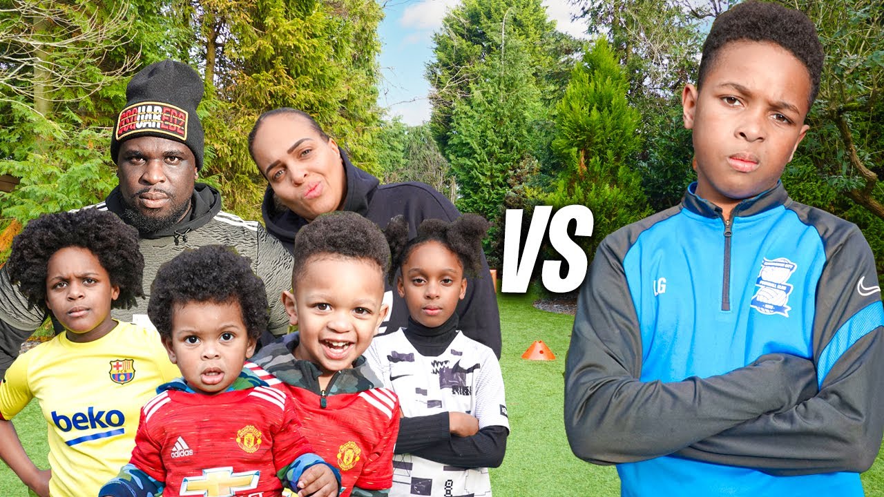 CAN I BEAT MY WHOLE FAMILY IN A 1v1 FOOTBALL MATCH?