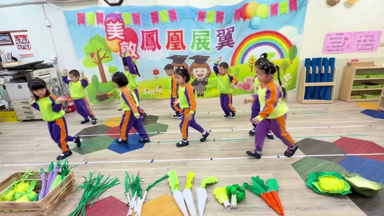 新北市私立美敦幼兒園閩語組做伙來買菜