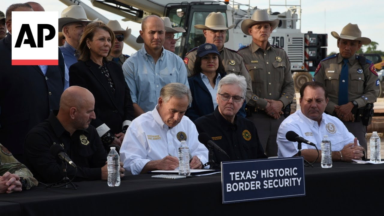 Texas governor signs bill that lets police arrest migrants who enter the US illegally