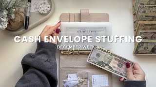 Cash Envelope Stuffing  720  Dec No 4  Merry Christmas 