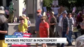 'No Kings' protests held in Montgomery, Birmingham