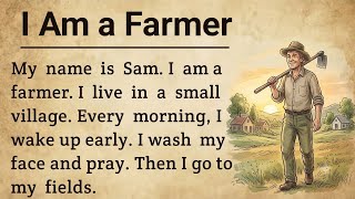 English Learning Through Stories ⭐️ I am a farmer || Very Helpful Story For begginers News