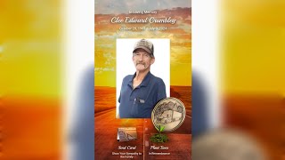 IN LOVING MEMORY OF CLEE EDWARD CRUMBLEY #memories #tribute #newmexico #obituary