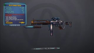 Hammer Buster | Legendary Assault Rifle | Borderlands 2