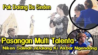 NIKEN NDALANG KI AKBAR NGENDANG || BIKIN IRI DENGAN KOMPAK DAN ROMANTISNYA ❓❗PAK DALANG BU SINDEN