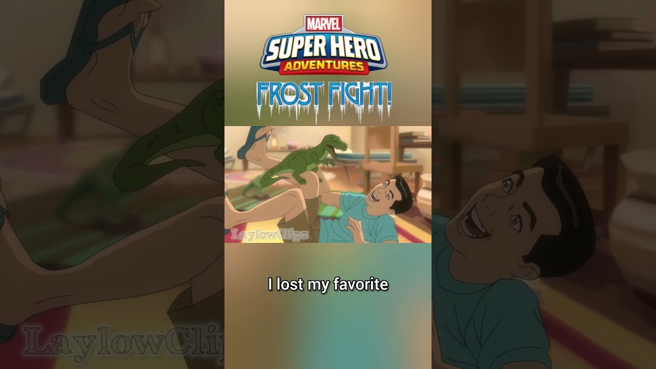 Reptile tells Ironman why he loves Santa. | Super Hero Adventures: Frost Fight!