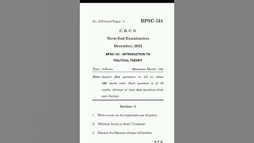 BPSC-131 dec-2022 question paper in english medium