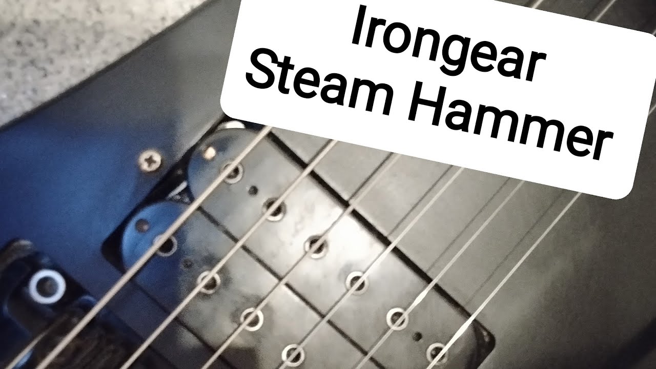 Irongear Steam Hammer humbucker pickup. Great budget pickup for rock