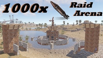 I Spawned in 1,000 Rockets for This Raid | Rust Raid Arena | Admin Spectating | Ep. #1