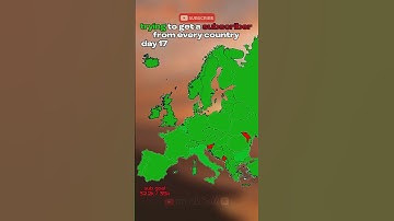 trying to get a subscriber from every country (day 17) #viral #mrukball #mapping