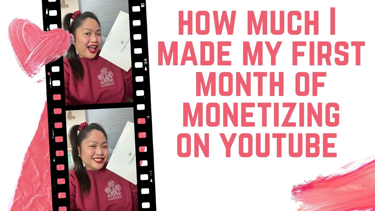 🎉 How Much Money I Made on YouTube // My FIRST Month of #Monetizing ...