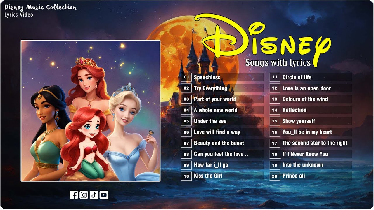 Best Disney Songs 🌞 List of Disney Movie Soundtracks 🌞