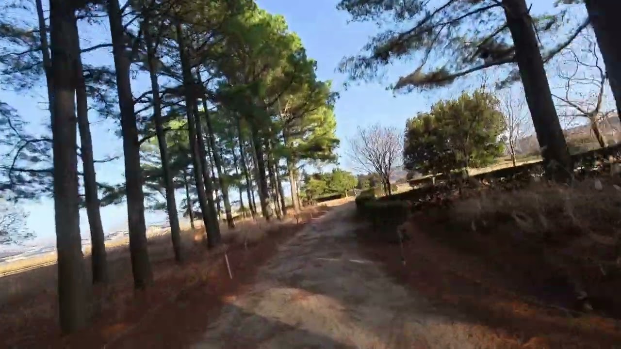 鹿島市蟻尾山運動公園のクロスカントリーコース