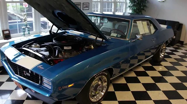 Review of 1969 Camaro RS/Z28~Window Sticker~Protect-O-Plate~IAAA Certified by Jerry Macneish