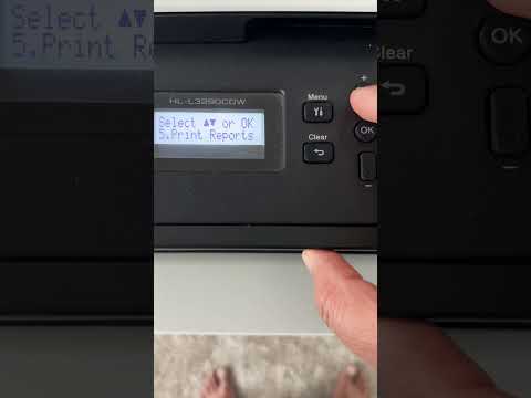 WIFI setup for brothers printer 🖨️ #brotherprinter #wifi