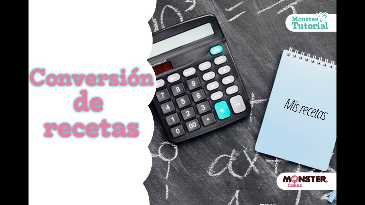 MATEMÁTICAS DE RECETAS - CONVIERTE TUS RECETAS - YouTube