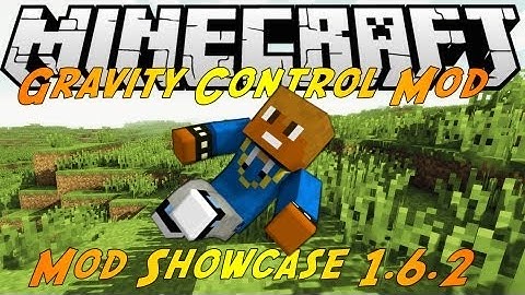 Minecraft Mod Showcase: Gravity Control Mod [1.7.9]