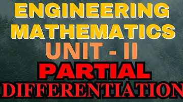 𝐔𝐍𝐈𝐓 𝐈𝐈 𝐂𝐇𝐀𝐏𝐓𝐄𝐑 𝟐 𝐋𝐄𝐂𝐓𝐔𝐑𝐄 𝟓 (𝐏𝐀𝐑𝐓𝐈𝐀𝐋 𝐃𝐈𝐅𝐅𝐄𝐑𝐄𝐍𝐓𝐈𝐀𝐓𝐈𝐎𝐍 )