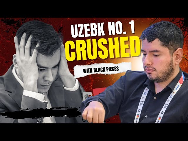 Uzbek no. 1 Nodirbek Abdusattorov gets crushed in the world cup