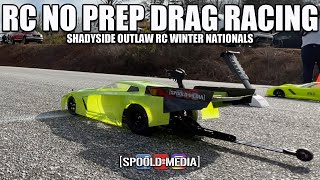 WE GO NO PREP RC DRAG RACING!!!! RC OUTLAW WINTER NATIONALS 2023 AT SHADYSIDE DRAGWAY