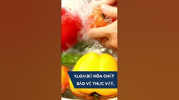 Có nên sử dụng nước ion kiềm để rửa rau củ? - Phan Thanh Vĩnh #shorts #nước #ion_kiềm #nước_kiềm