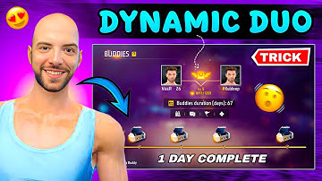 🔥 “Free Fire Dynamic Duo Complete Trick 😱 | Secret Tips to Complete Dynamic Duo Fast” 