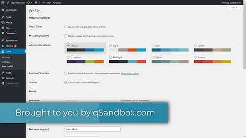 How to Customize the WordPress User Profile Page