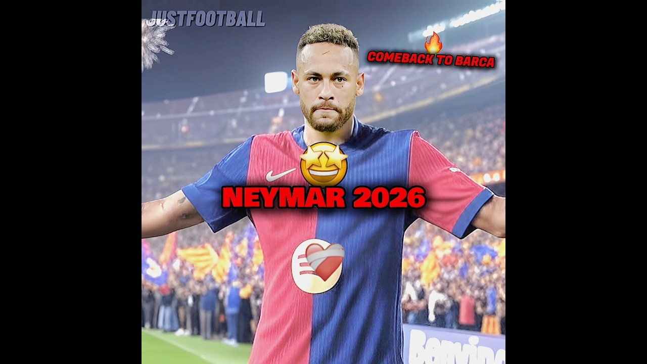 Neymar comeback to Barcelona🤩