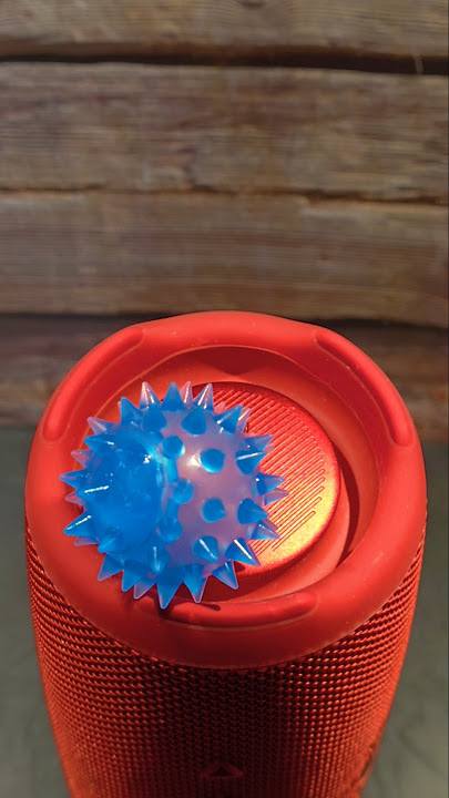 JBL Bass Test with a Huge Spike Ball! 😶🌫️