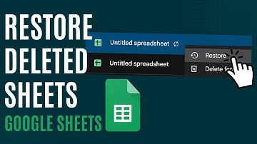 How to Recover Deleted Google Sheets [Quick Guide]
