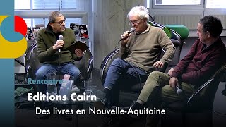 Victor avec Guy Rechenmann et les éditions Cairn