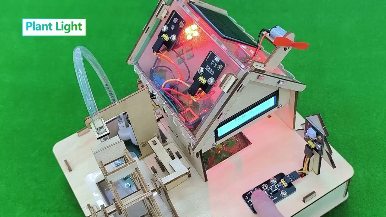 Keyestudio Smart Eco-Friendly House Starter Kit For Arduino Support C++