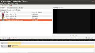 Openshot Adding Audio