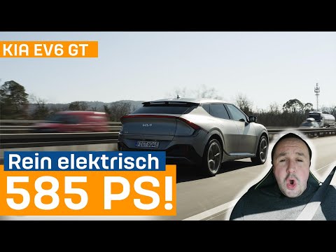 KIA EV6 GT | Moritz fährt mit Profi-Rennfahrer über die Autobahn
