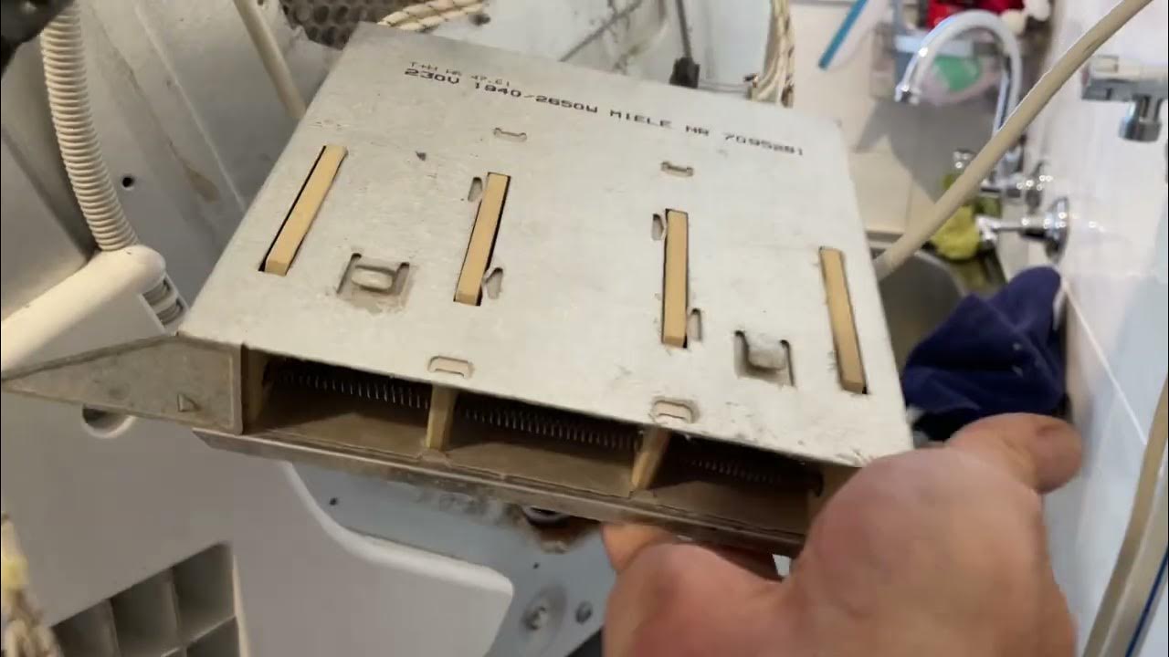 Miele Tumble Dryer Clean Airways Fault Repair Fix - YouTube