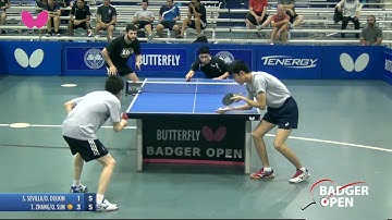 2016 Butterfly Badger Open - Open Doubles Finals