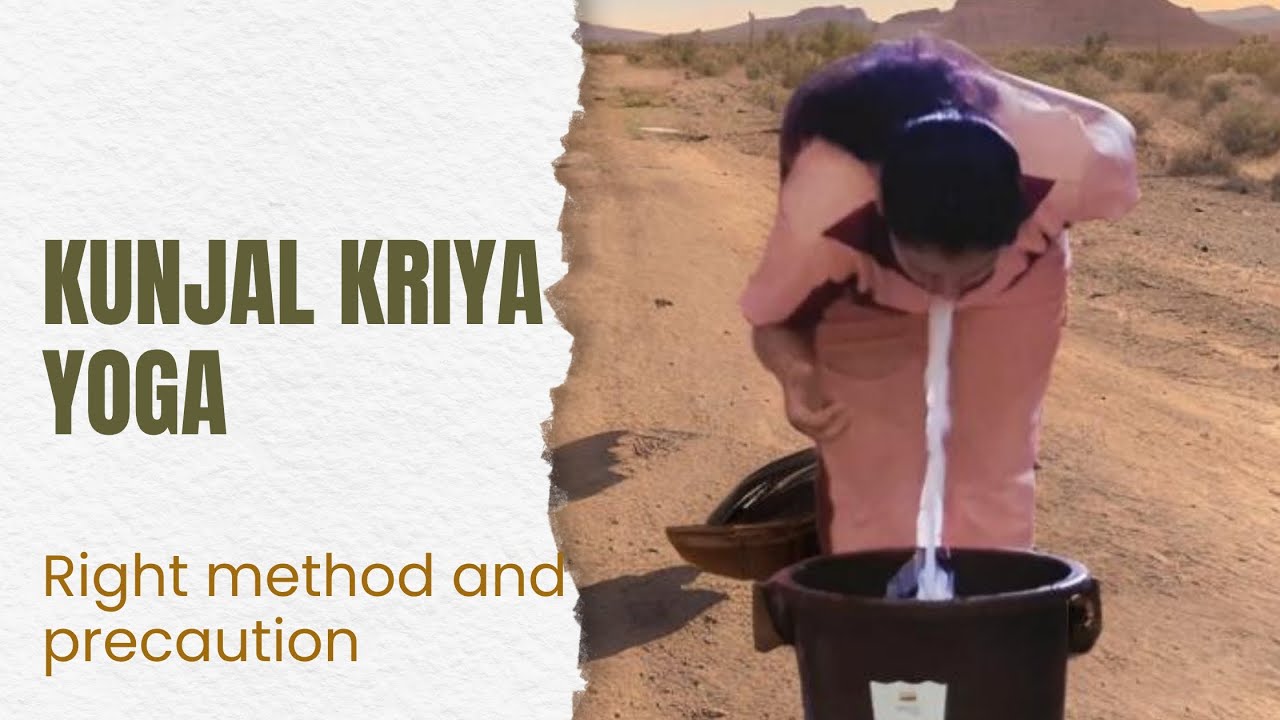 Kunjal kriya right method and precaution|#yoga #jalneti 