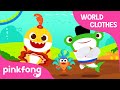 World Clothes with Baby Shark | Around the World with Baby Shark | Pinkfong Songs for Children