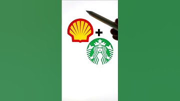 Combining even more famous logos! #logodesign #mashup #redesign #procreate #shorts #combined #logos