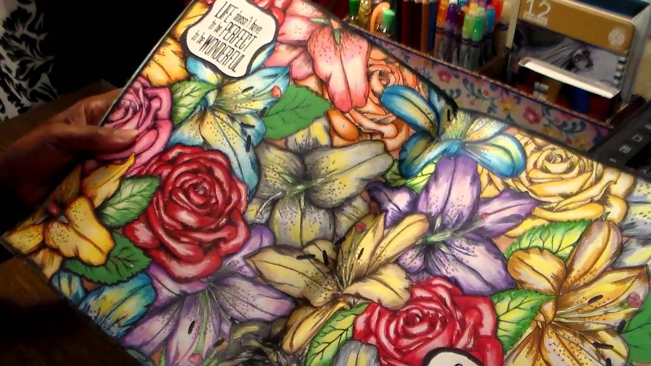 Long Awaited Adult Coloring Books My New Addiction YouTube