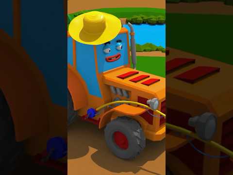 Трактор 🚜 На Рыбалке 🎣Мультфильм для детей 🤗#carcartoon #длядетей #мультикипромашинки #трактор